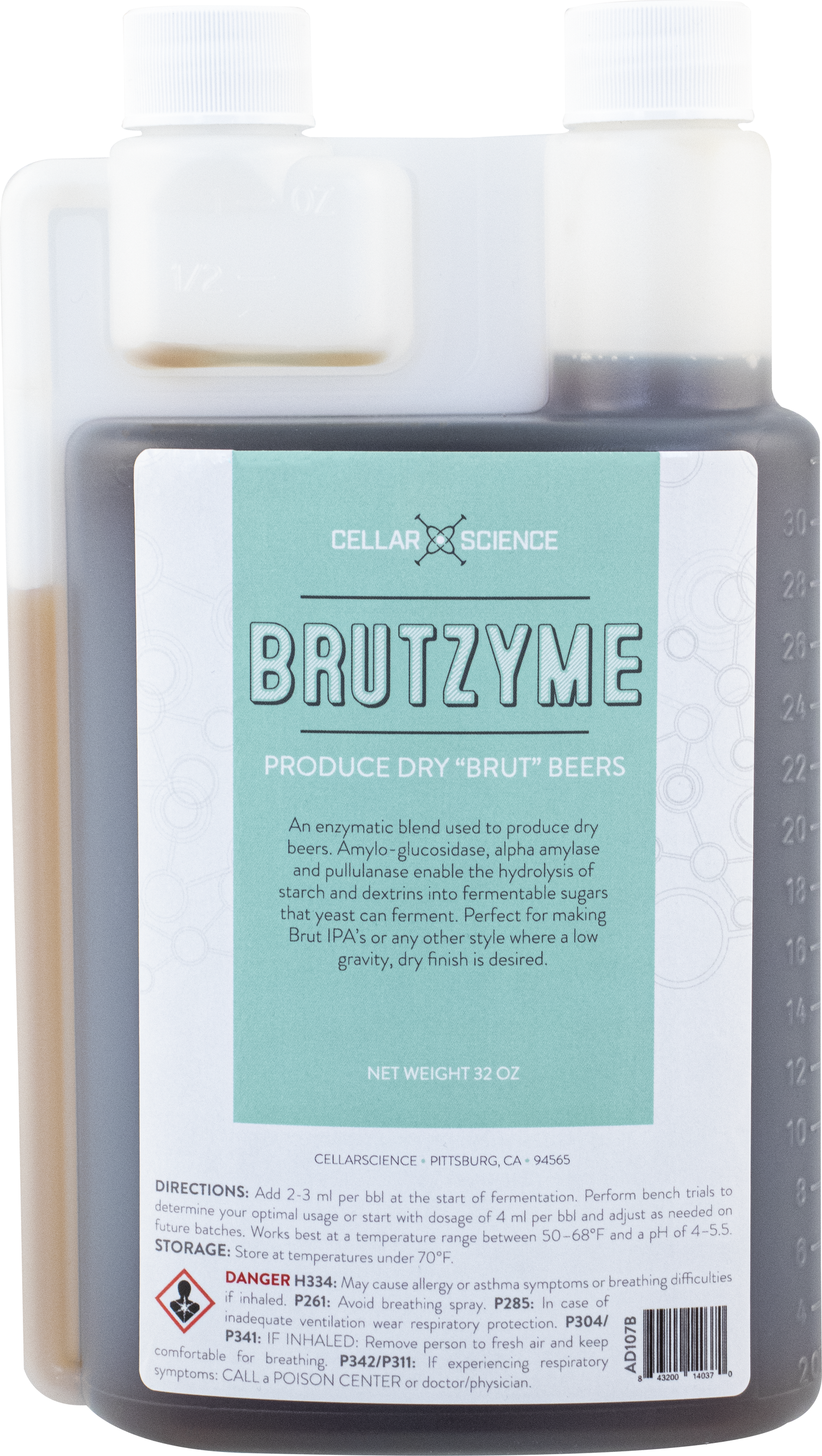 CellarScience - Brutzyme - 32 fl oz