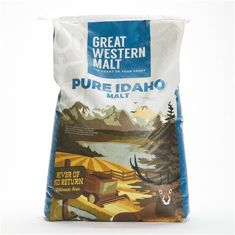 Malt - Great Western Malting - Pure Idaho Malt (55 lb Sack)
