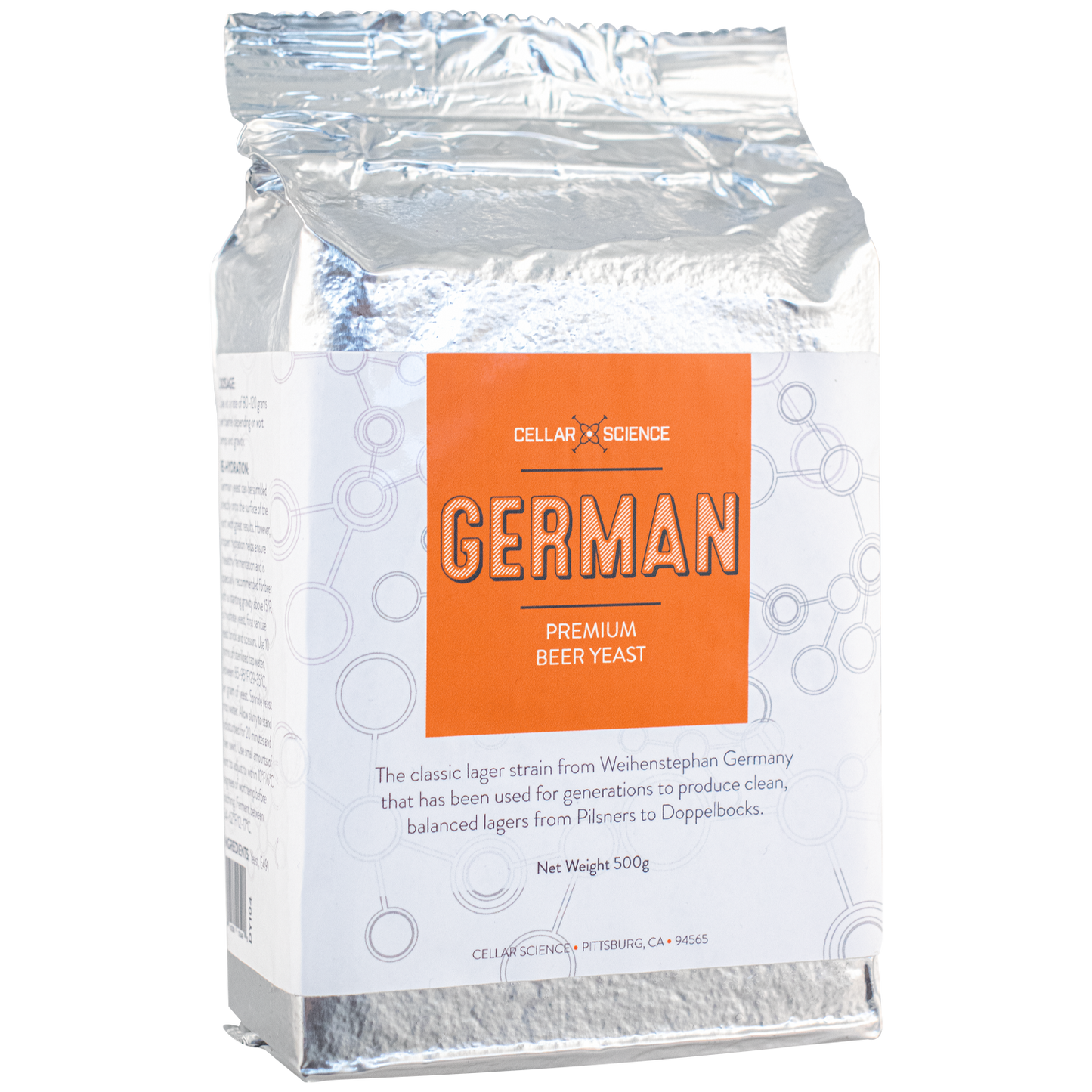 CellarScience - Dry Yeast - GERMAN Weihenstephan Lager (500 g)