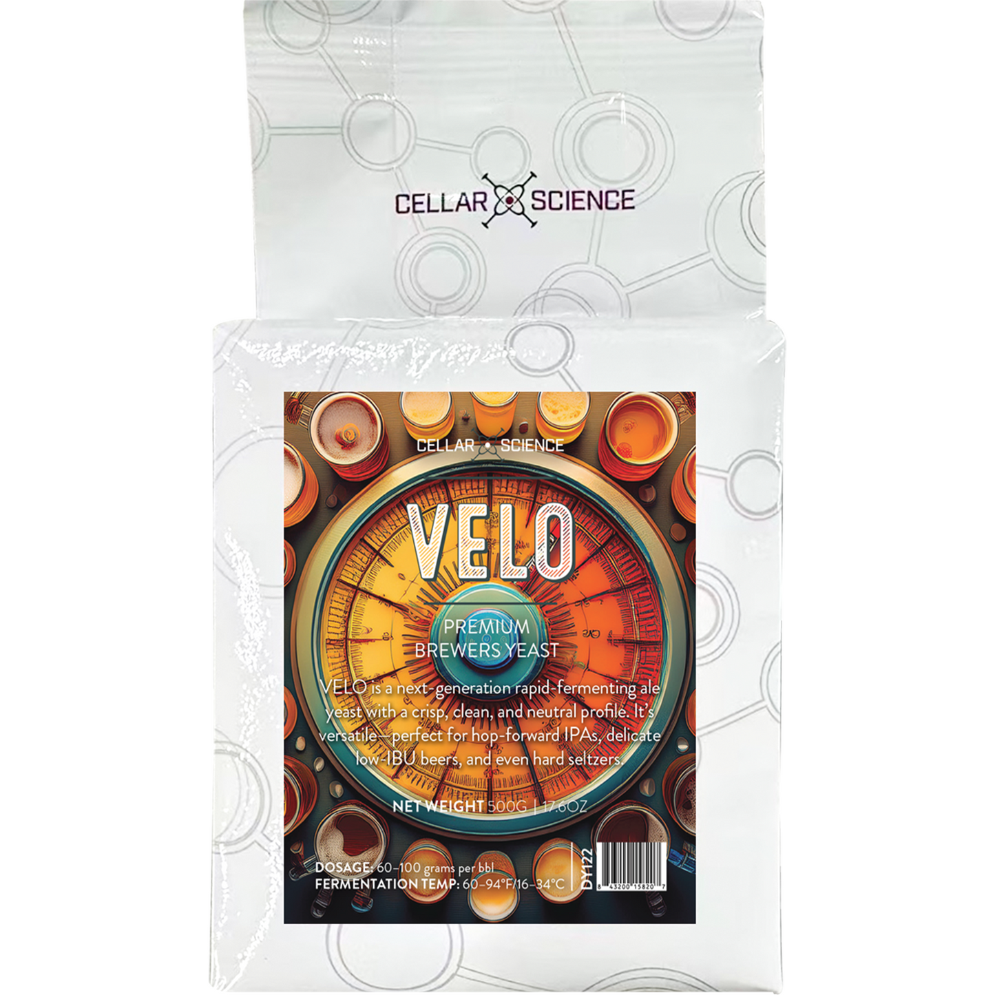CellarScience - Dry Yeast - VELO (500 g)