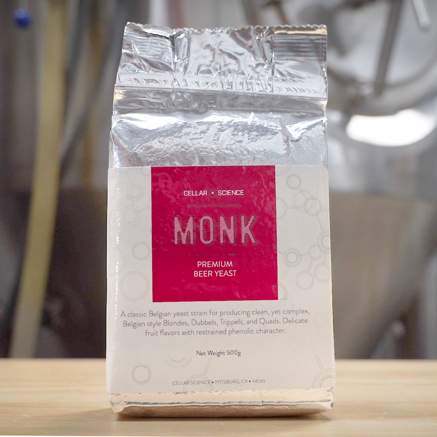CellarScience - Dry Yeast - MONK Belgian Abbey Ale (500 g)