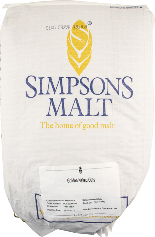 Malt - Simpsons Malt - Golden Naked Oats (55 lb Sack)