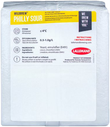 Lallemand Dry Yeast - Wildbrew Philly Sour (500 g)