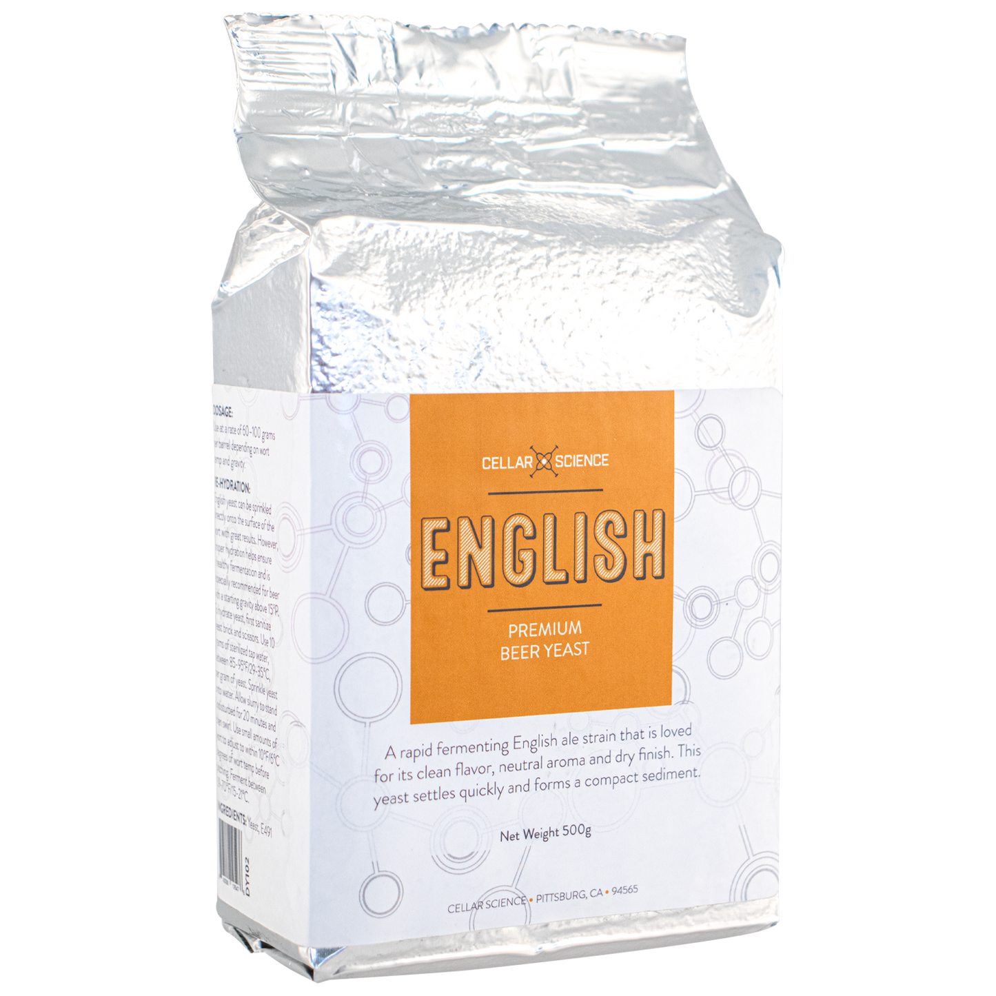CellarScience - Dry Yeast - ENGLISH Ale (500 g)