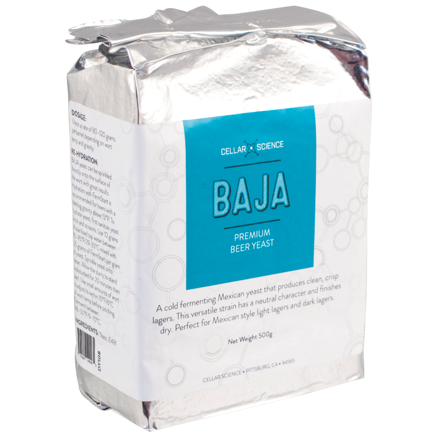 CellarScience - Dry Yeast - BAJA Mexican Lager (500 g)