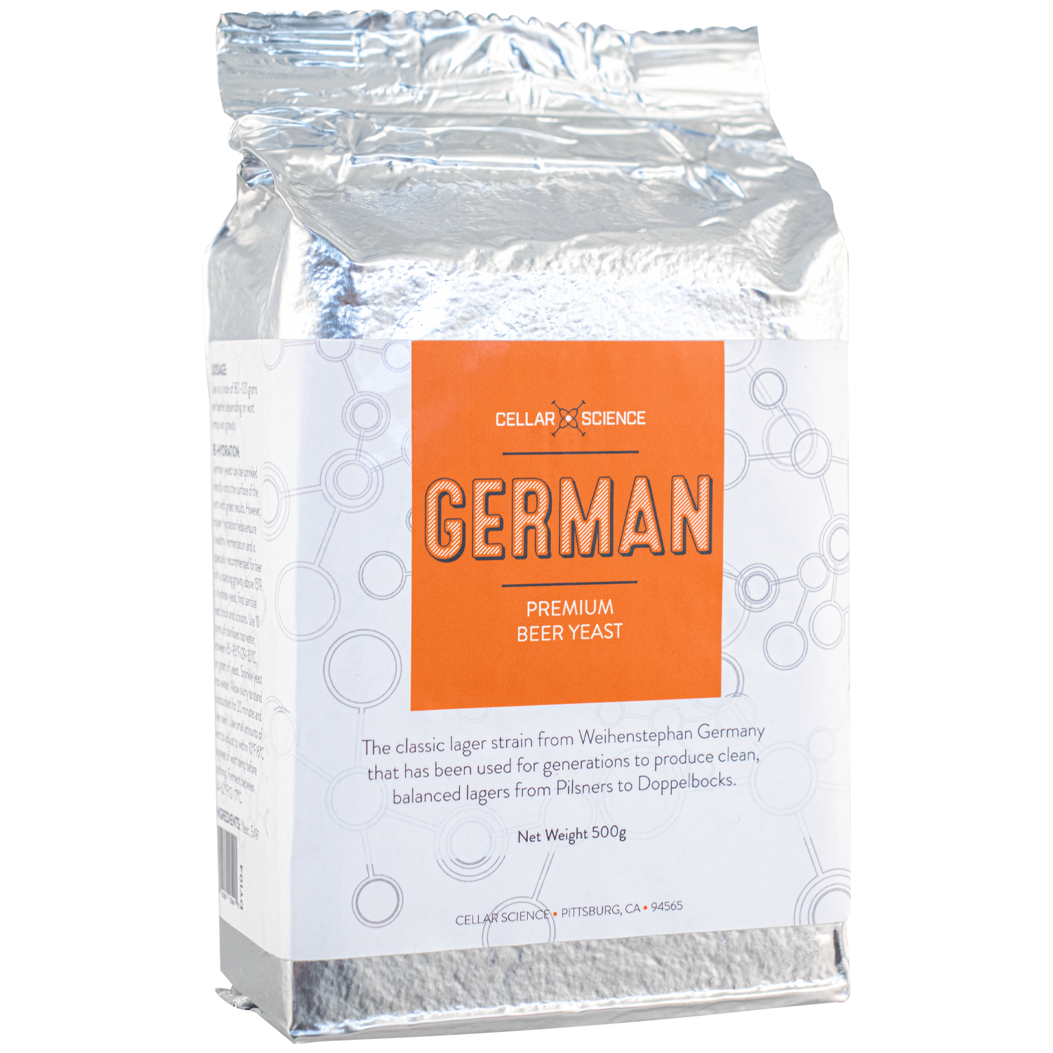 CellarScience - Dry Yeast - GERMAN Weihenstephan Lager (500 g)