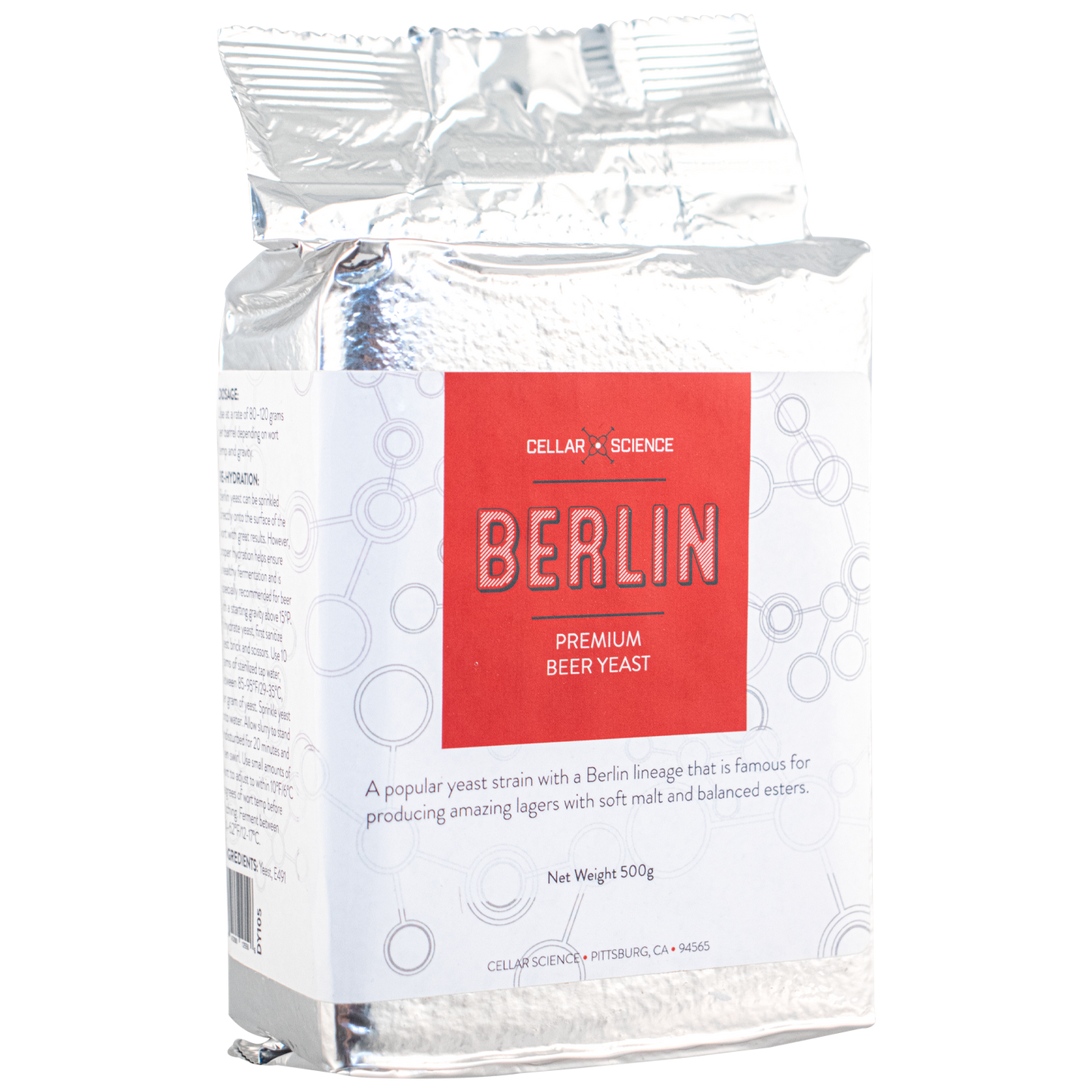 CellarScience - Dry Yeast - BERLIN German Lager (500 g)
