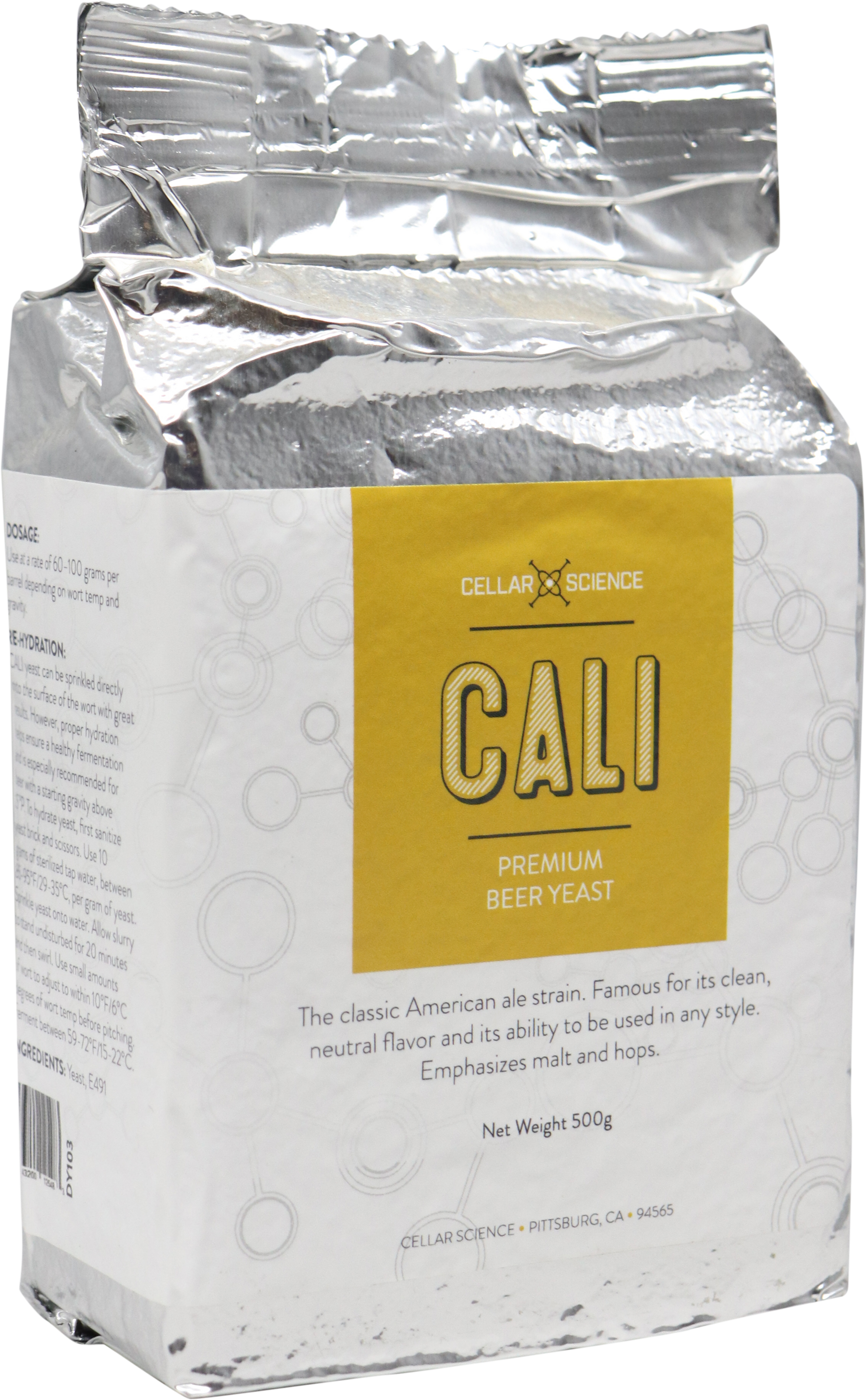 CellarScience - Dry Yeast - CALI American Ale (500 g)