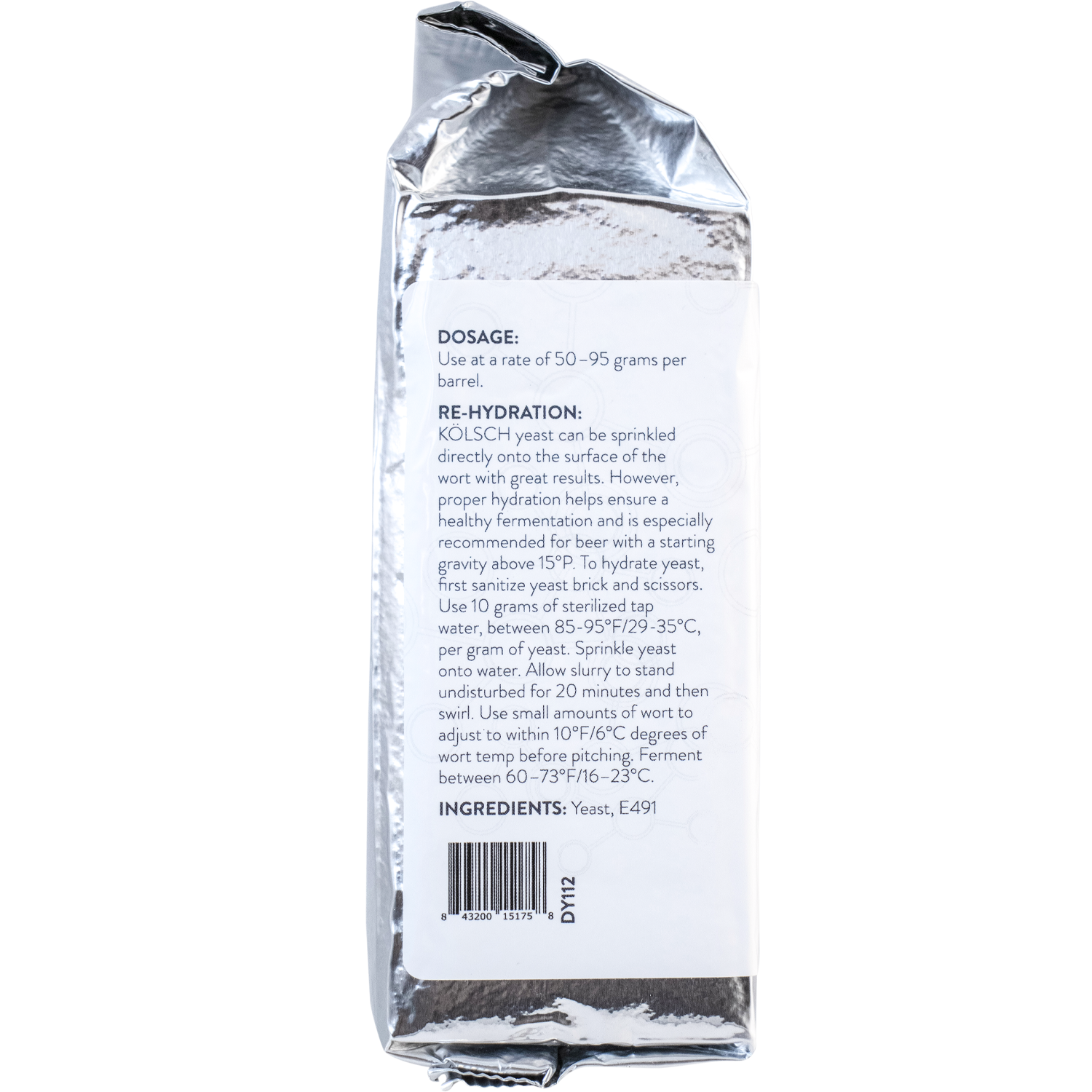 CellarScience - Dry Yeast - KOLSCH Ale (500 g)