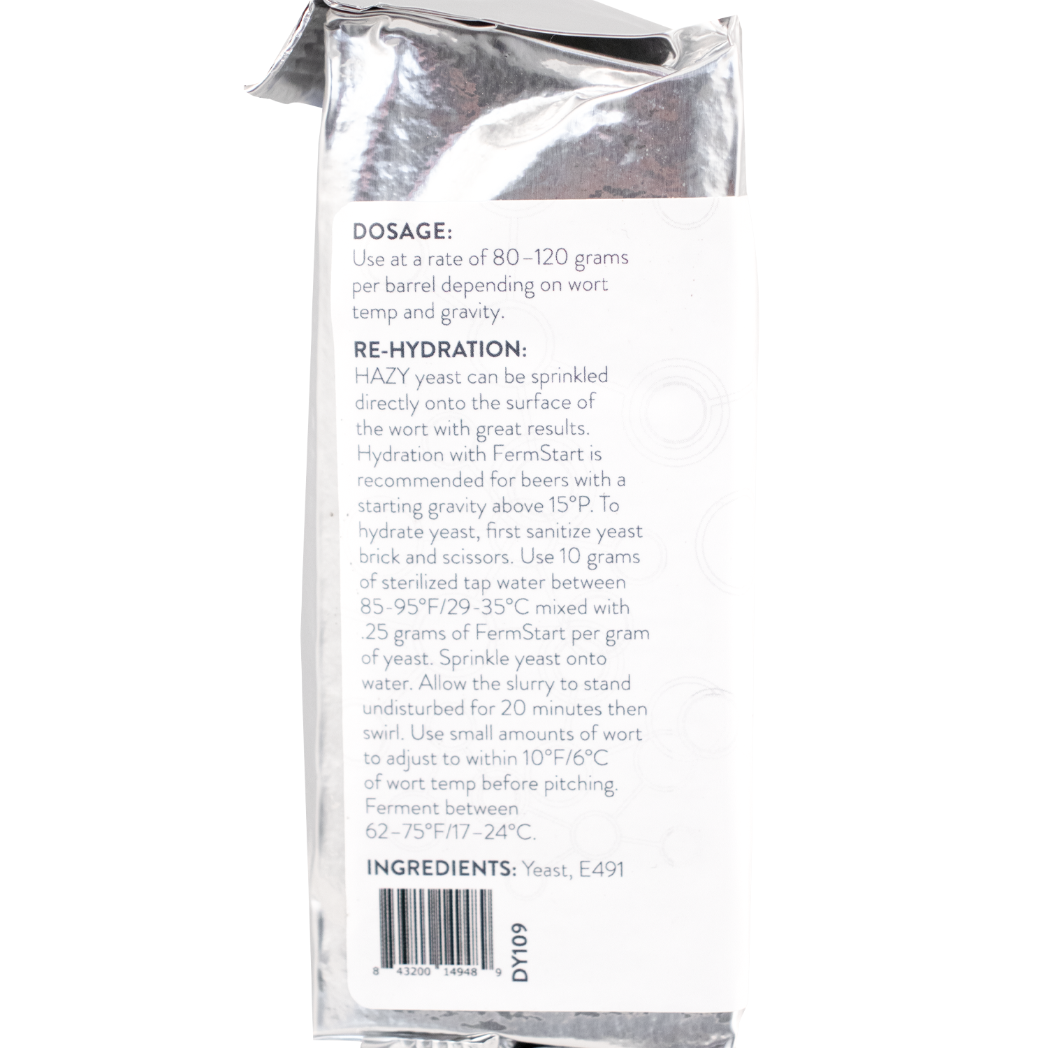 CellarScience - Dry Yeast - HAZY New England Ale (500 g)