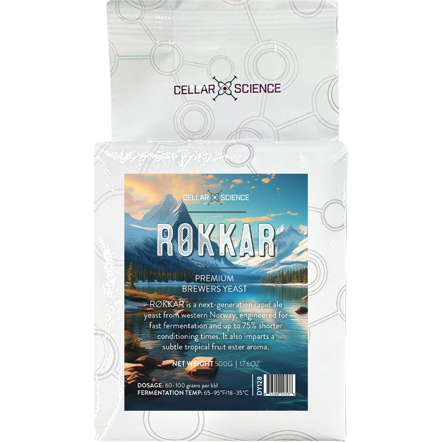 CellarScience - Dry Yeast - ROKKAR (500 g)
