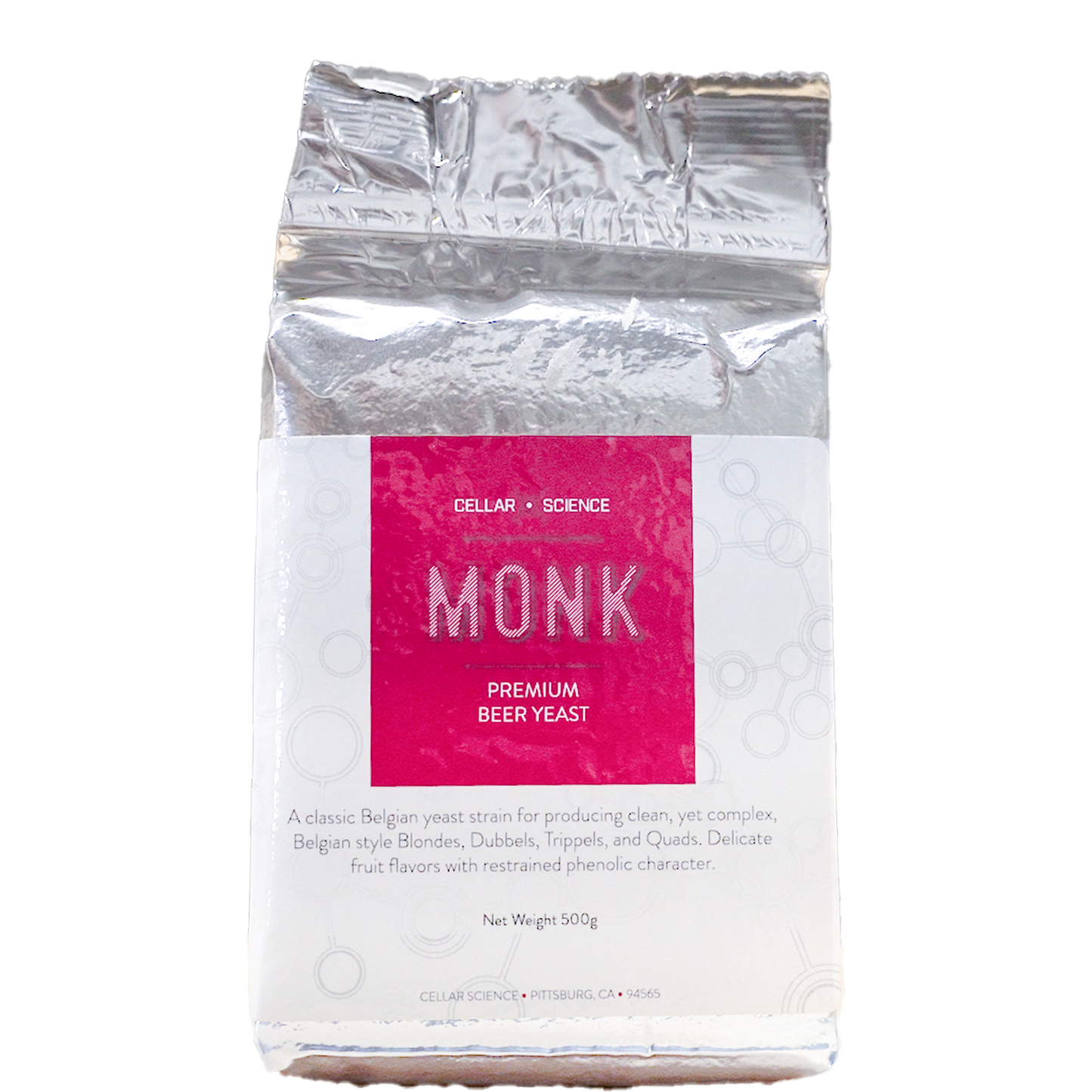 CellarScience - Dry Yeast - MONK Belgian Abbey Ale (500 g)