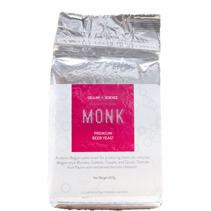 CellarScience - Dry Yeast - MONK Belgian Abbey Ale (500 g)