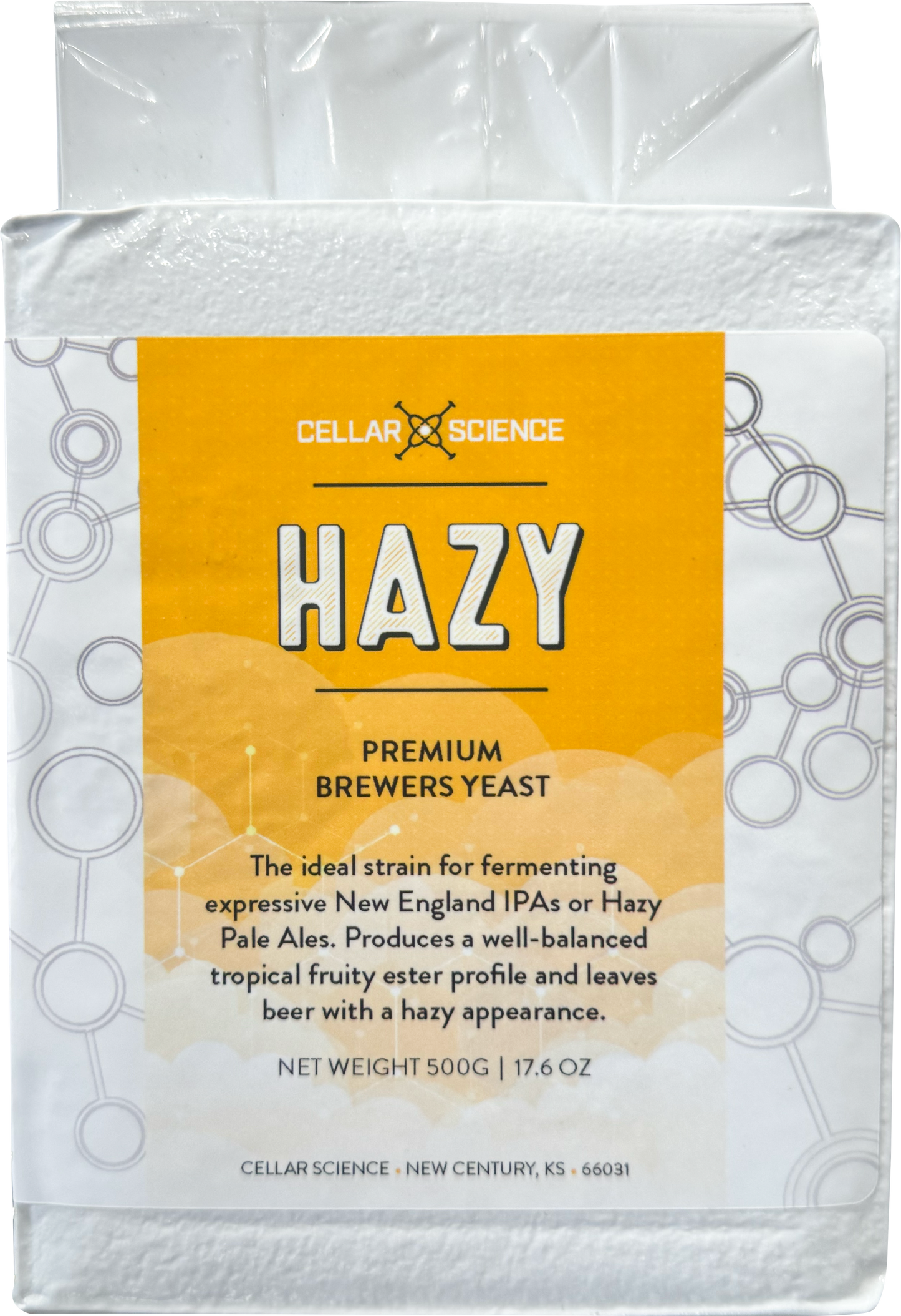 CellarScience - Dry Yeast - HAZY New England Ale (500 g)