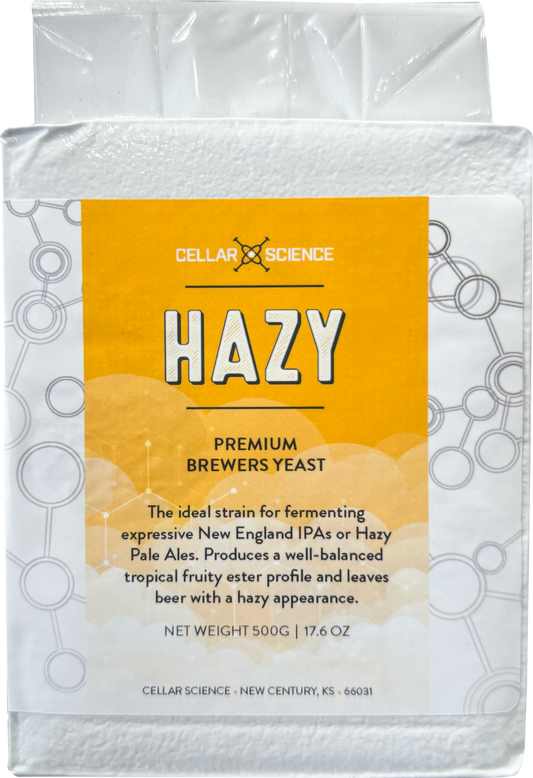 CellarScience - Dry Yeast - HAZY New England Ale (500 g)